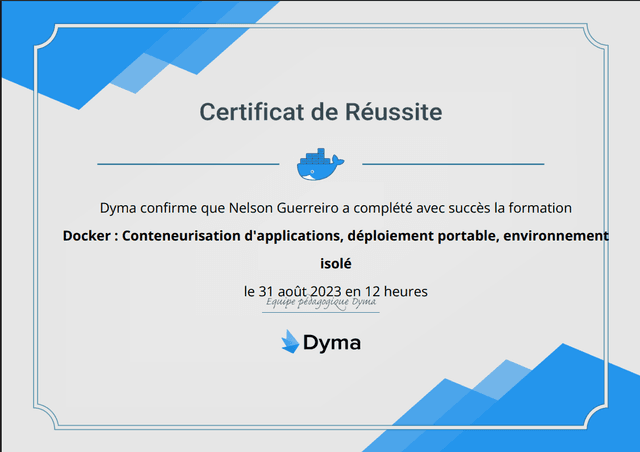 Certification Docker